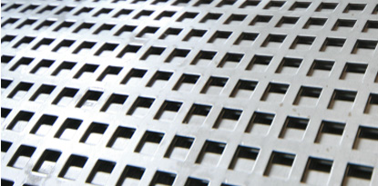 Lamiere forate e bugnate - Perforated and embossed plates